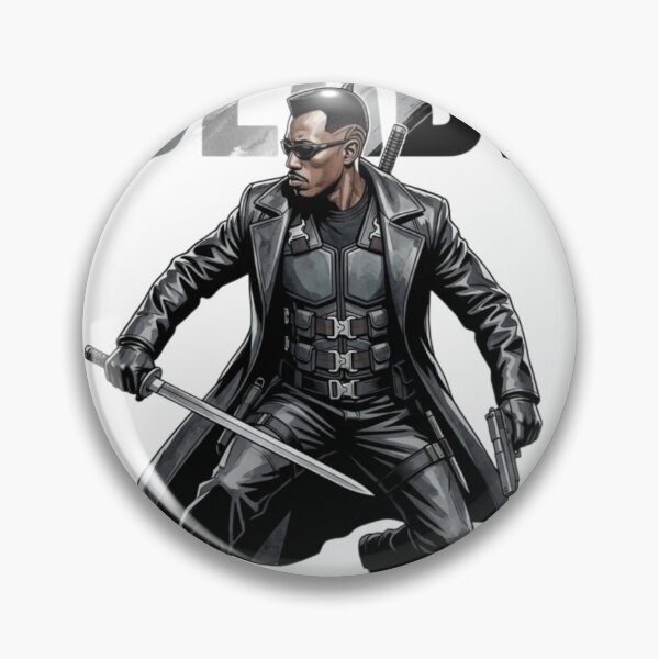 Item preview, Blade Vampire Hunter Wesley Snipes Action Pose Fan Art designed and sold by Thogan0416.