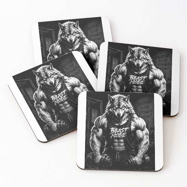 Item preview, Beast Mode Wolf designed and sold by LAPUTIK.