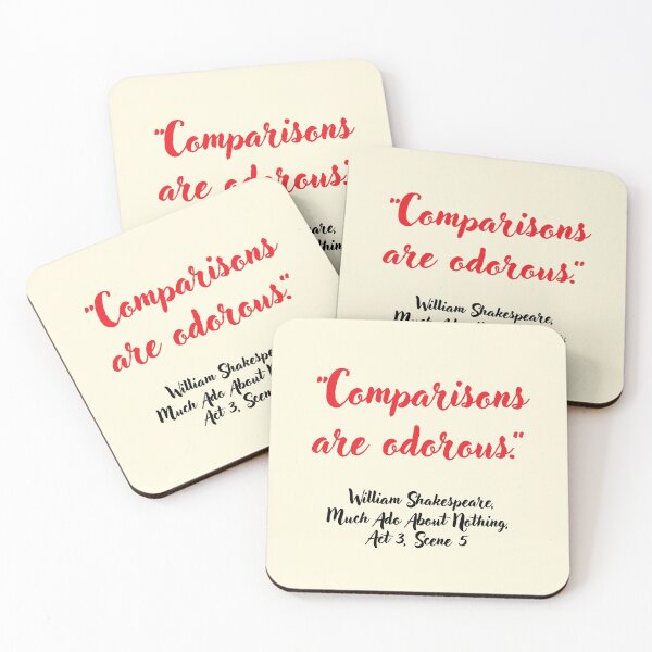 Item preview, Chill Shakespeare Quote from Much Ado About Nothing designed and sold by CharlottePlaceArt.