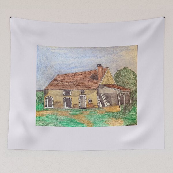 Item preview, Old french Villa designed and sold by Haxson37art.