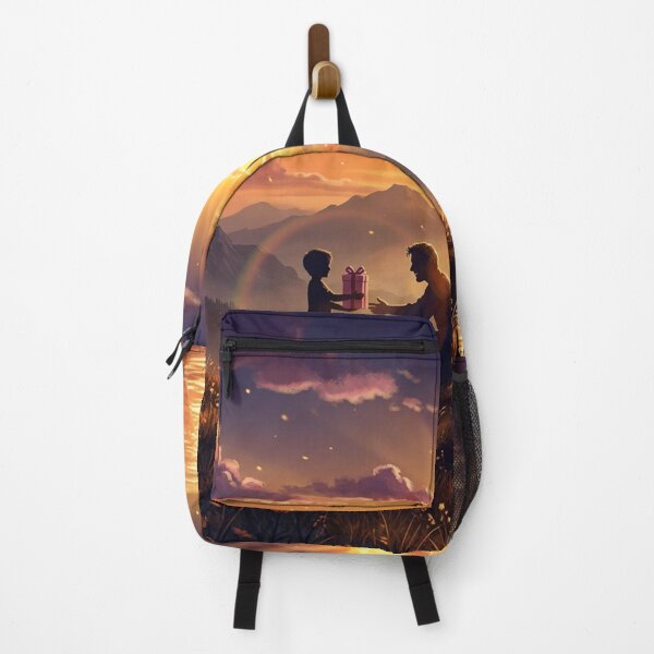 Item preview, Sunset Gift: A Moment Between Father and Child designed and sold by RetroSystemCo.