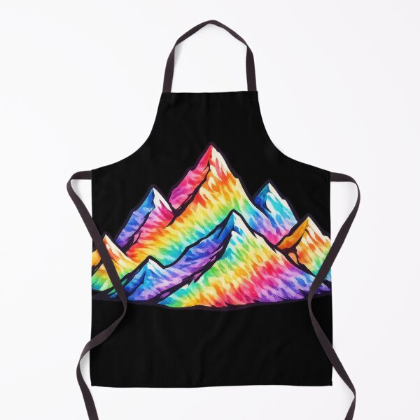 Item preview, Rainbow Mountains Colorful Geometric Peak Art designed and sold by jgvisualarts.