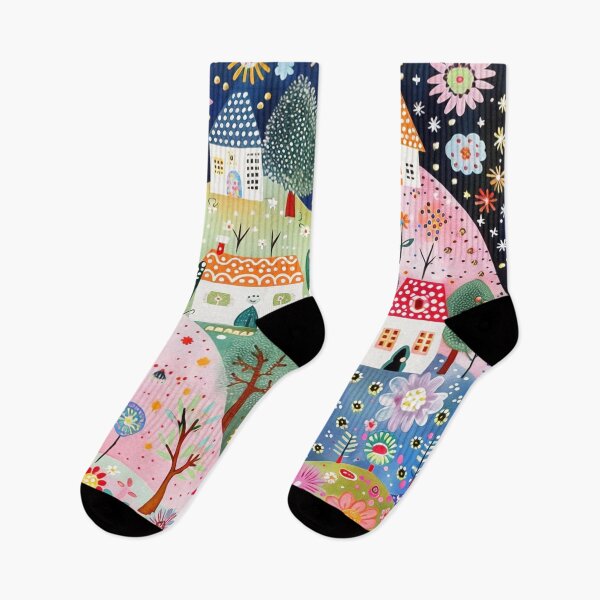 Item preview, Hillside Flowers designed and sold by Neika Shimm Designs.