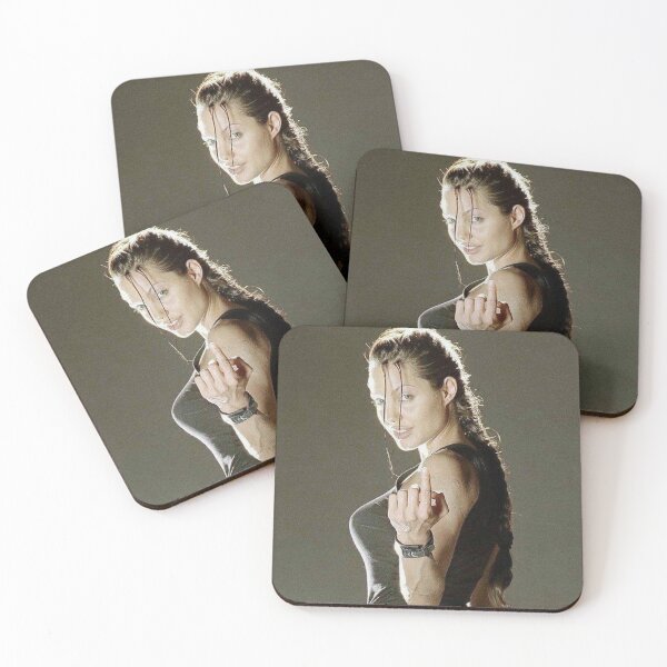 Item preview, girly girl sticker - Angelina Jolie designed and sold by inainart.