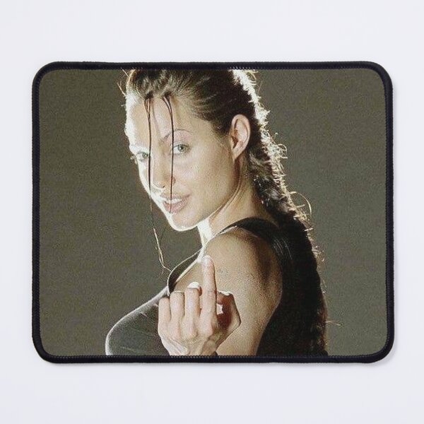 Item preview, girly girl sticker - Angelina Jolie designed and sold by inainart.