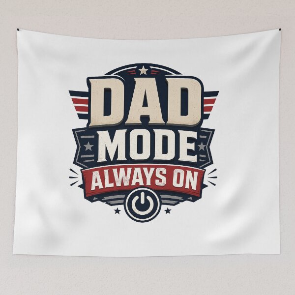 Item preview, Dad Mode Always On Funny Father’s Day Design designed and sold by StyleLap.