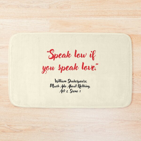 Item preview, Chill Shakespeare Quote from Much Ado About Nothing designed and sold by CharlottePlaceArt.