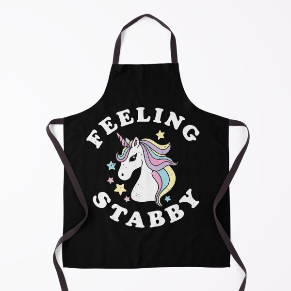 Item preview, Feelin Stabby Cute Angry Unicorn Funny Sarcastic designed and sold by Dujosufot.