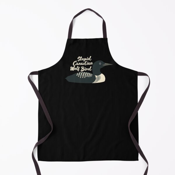 Item preview, Stupid Canadian Wolf Bird Funny Loon Design designed and sold by Hallowed Artistry.