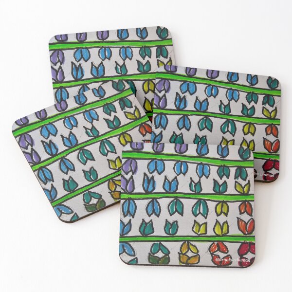 Item preview, Fresh Rainbow Tulips  designed and sold by DancingCreek.