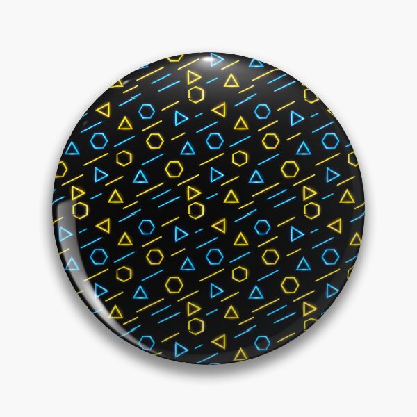 Item preview, Bright neon geometric shapes. designed and sold by elopezstock.