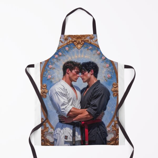 Item preview, Passionate Karate Rivals Embrace designed and sold by ZhivanCrimson.