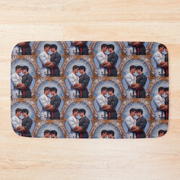 Item preview, Passionate Karate Rivals Embrace designed and sold by ZhivanCrimson.