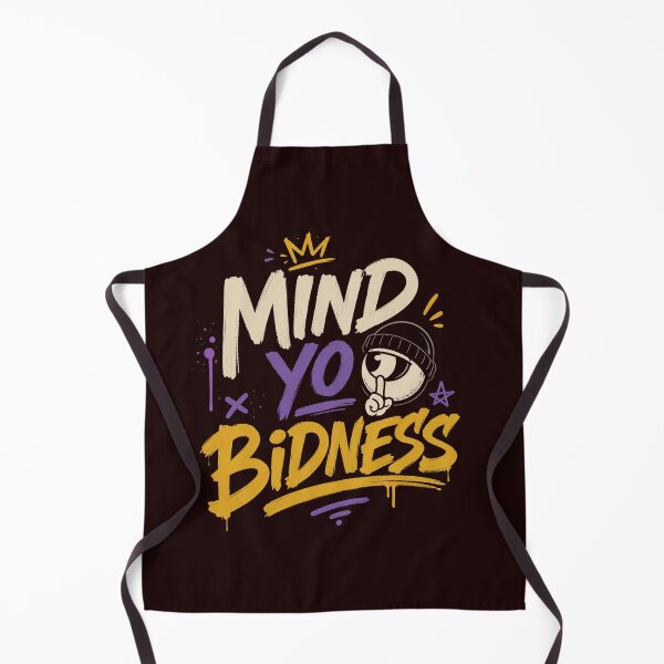 Item preview, Mind Yo Bidness Funny Graffiti Quote Street Style, designed and sold by vampbabe54.
