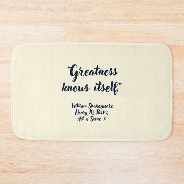Item preview, Chill Shakespeare Quote from Henry the Fourth designed and sold by CharlottePlaceArt.