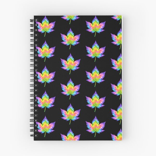 Item preview, Rainbow Tie-Dye Cannabis Leaf Art designed and sold by jgvisualarts.