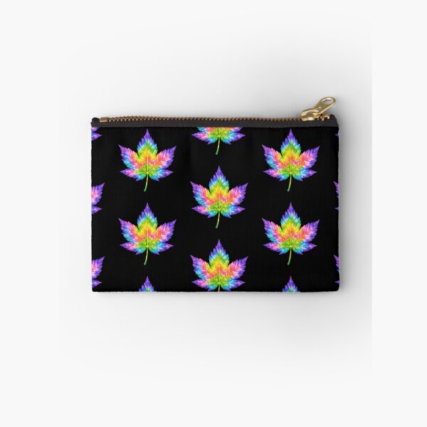 Item preview, Rainbow Tie-Dye Cannabis Leaf Art designed and sold by jgvisualarts.
