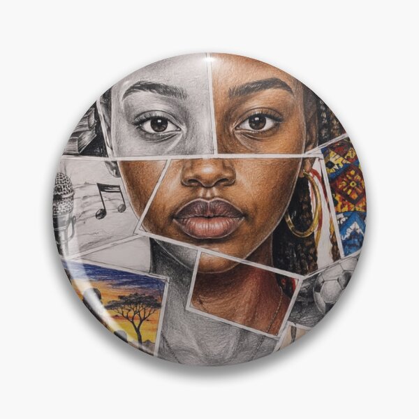 Item preview, This Is Me Fragmented Portrait designed and sold by Ifunanyabyshea.