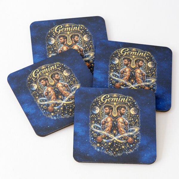 Item preview, Gemini – The Celestial Twins of Cosmic Duality designed and sold by MysticOzzy.