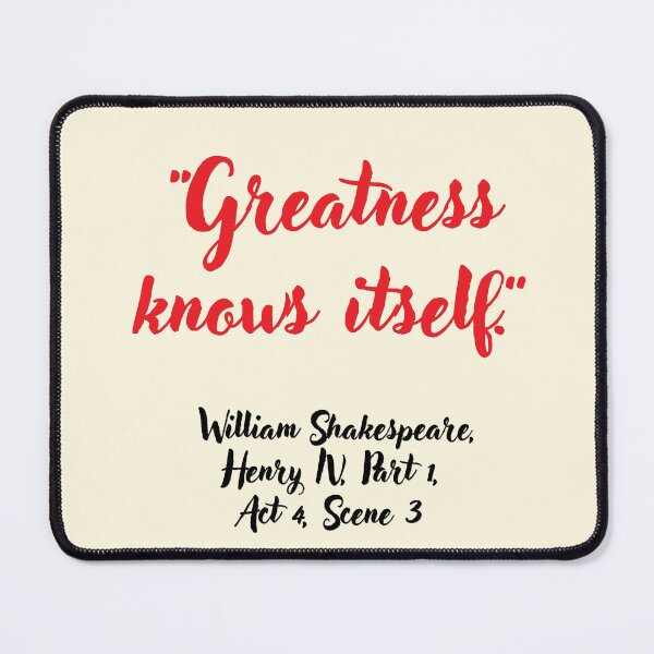 Item preview, Chill Shakespeare Quote from Henry the Fourth designed and sold by CharlottePlaceArt.