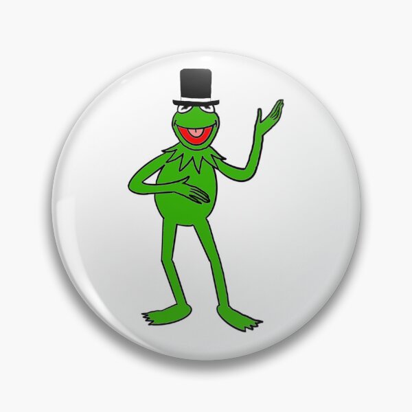 Item preview, The Muppets - Kermit The Frog In A Top Hat designed and sold by Animals-by-JB.