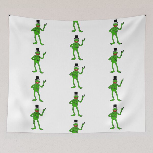 Item preview, The Muppets - Kermit The Frog In A Top Hat designed and sold by Animals-by-JB.
