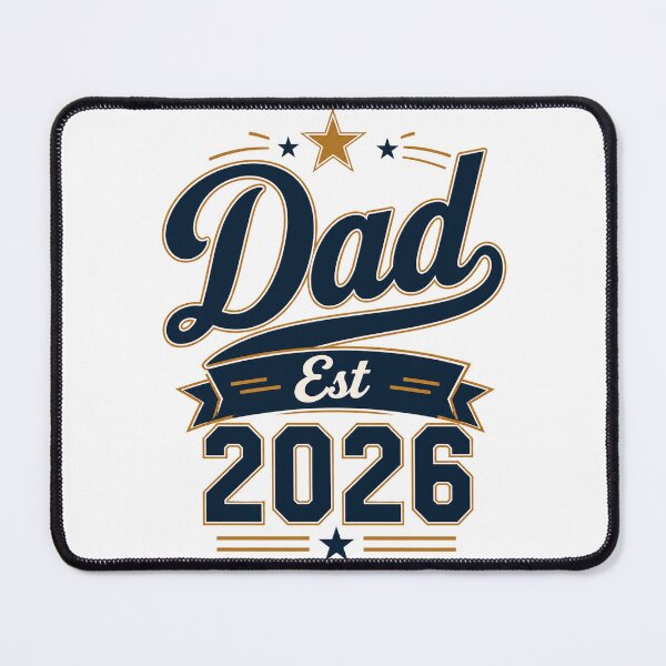Item preview, Dad Est 2026 New Dad Gift Design designed and sold by StyleLap.