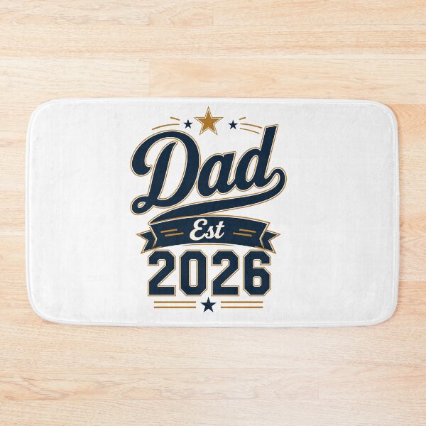Item preview, Dad Est 2026 New Dad Gift Design designed and sold by StyleLap.