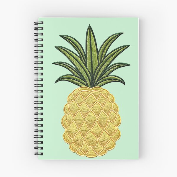 Item preview, Embroidered Pineapple Graphic designed and sold by AmbientArtCo.