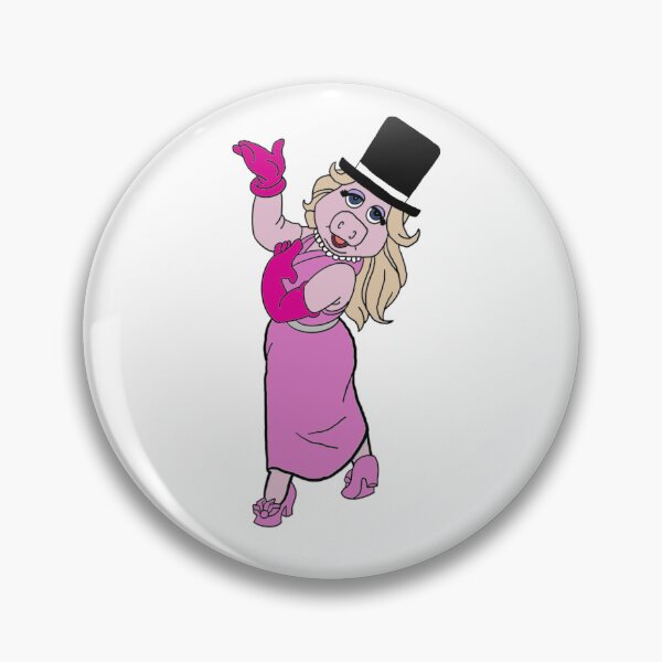 Item preview, The Muppets - Miss Piggy In A Top Hat designed and sold by Animals-by-JB.