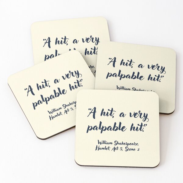 Item preview, Chill Shakespeare Quote from Hamlet designed and sold by CharlottePlaceArt.
