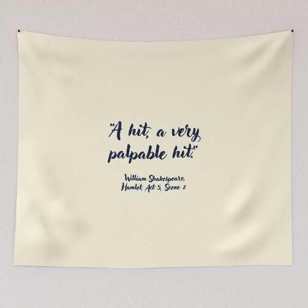 Item preview, Chill Shakespeare Quote from Hamlet designed and sold by CharlottePlaceArt.
