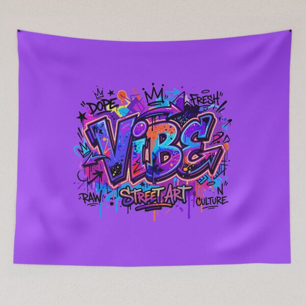 Item preview, Vibe, Street Art, Graffiti. designed and sold by Eteriano.