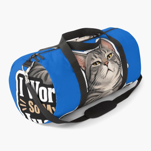 Item preview, I Work Hard So My Cat Can Judge Me Design designed and sold by ArtsyExplorer.