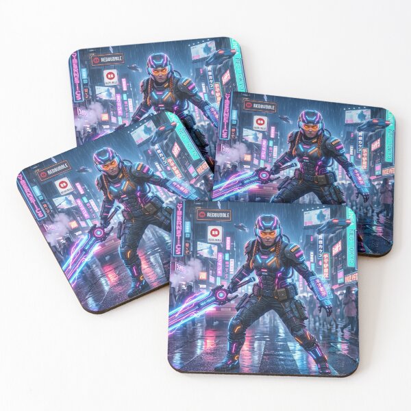 Item preview, Cybernetic Street Samurai of Neo-Tokyo designed and sold by Neo Tokio.