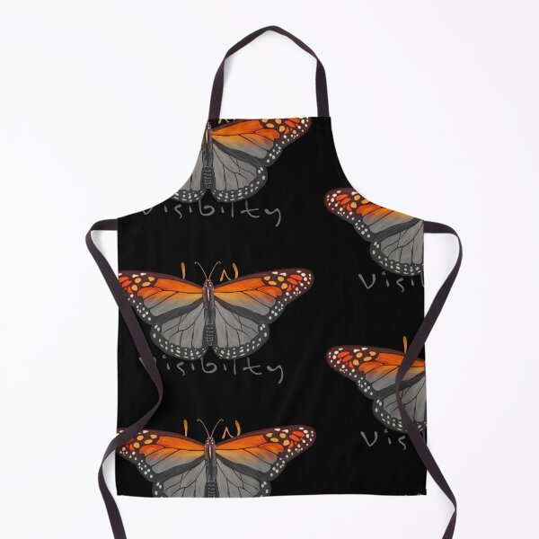 Item preview, Monarch Butterfly, color - black - white, handpainted 2 designed and sold by AK-Hevonen.