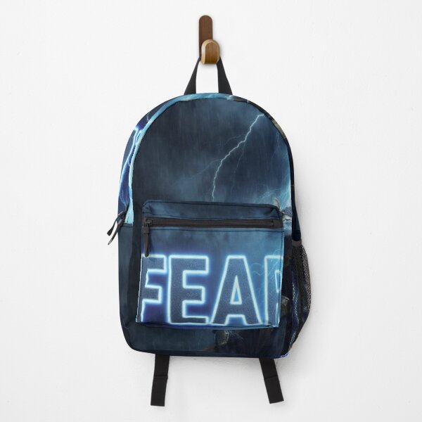 Item preview, (FEAR)LESS - Lightning Knight Warrior Fearless Motivational Art designed and sold by AiNaturalsOnly.