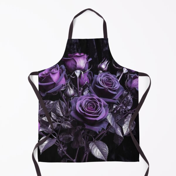 Item preview, Dramatic Deep Purple Rose Bouquet designed and sold by IntelliMindDesigns.