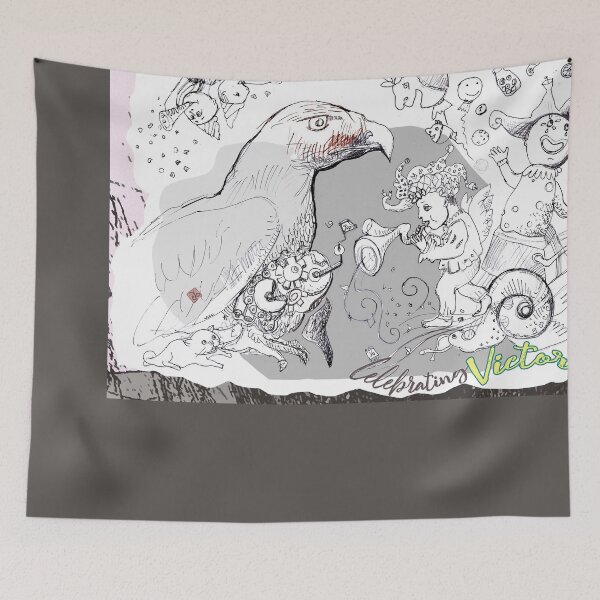 Item preview, Loneliness Of Toys Stories - Automaton Eagle, Toys Celebrating Victory (Drawing by ACCI) designed and sold by VanyssaGraphics.