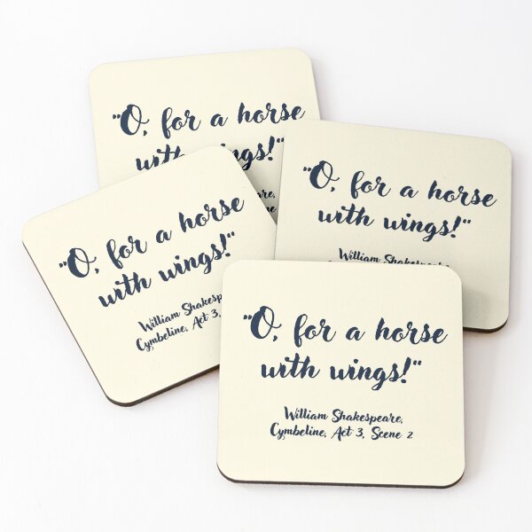 Item preview, Chill Shakespeare Quote from Cymbeline designed and sold by CharlottePlaceArt.