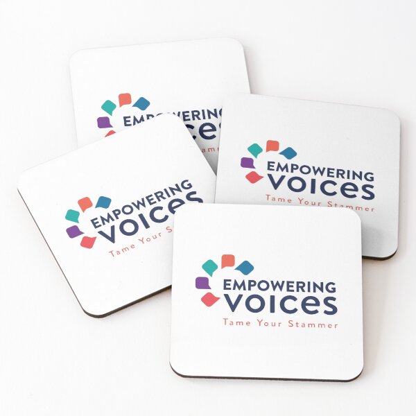Item preview, Empowering Voices logo with text & strapline designed and sold by EmpVoicesShop.