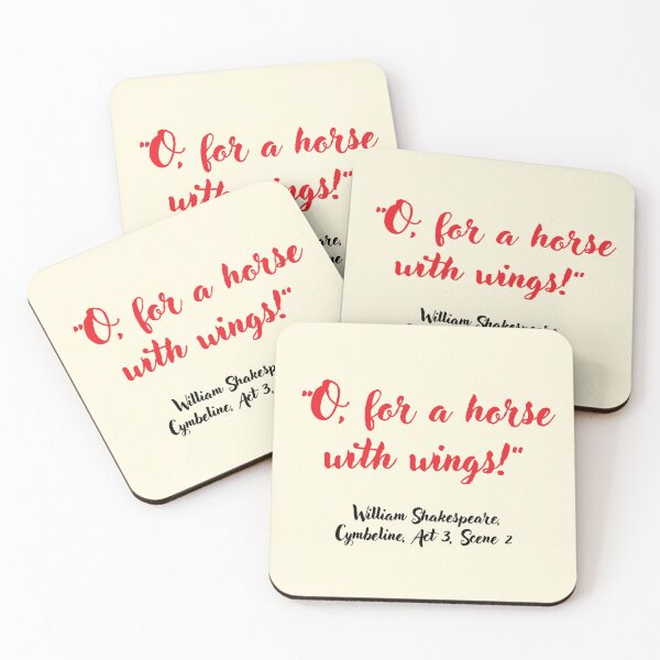 Item preview, Chill Shakespeare Quote from Cymbeline designed and sold by CharlottePlaceArt.
