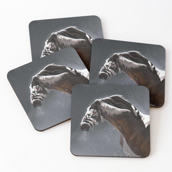 Item preview, Rain Storm Horse Portrait designed and sold by Neolaf-Min.