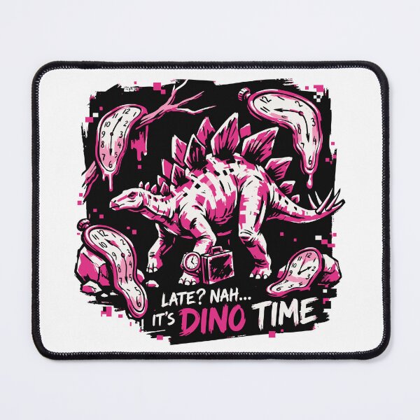 Item preview, Late Nah It's Dino Time Funny Stegosaurus designed and sold by XYZ LAB by Jesuperman.