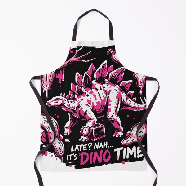 Item preview, Late Nah It's Dino Time Funny Stegosaurus designed and sold by XYZ LAB by Jesuperman.