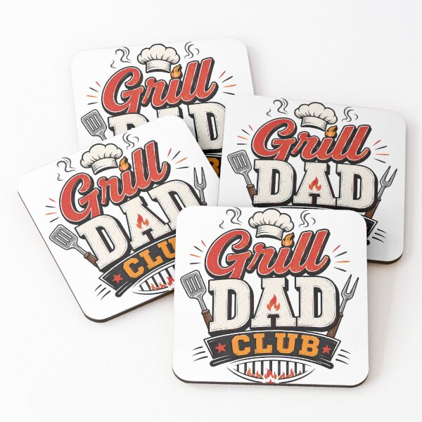Item preview, Grill Dad Club Funny Father’s Day Design designed and sold by StyleLap.