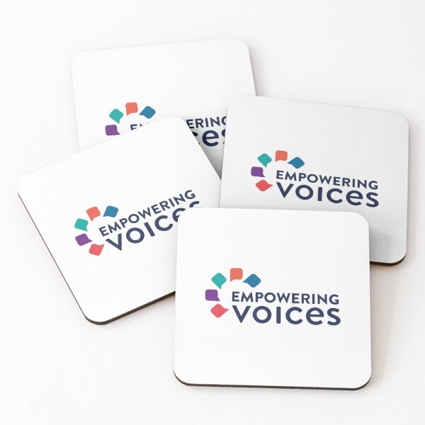 Item preview, Empowering Voices logo with text designed and sold by EmpVoicesShop.
