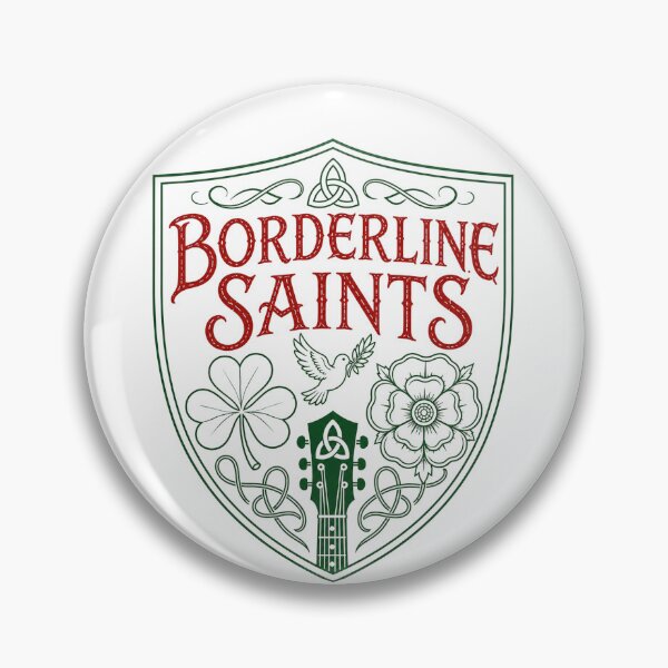 Item preview, Borderline Saints Band Logo designed and sold by WayfaringTribe.