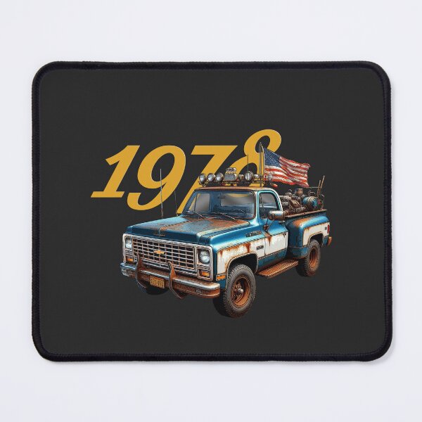 Item preview, VINTAGE 1978 PICKUP TRUCK, AMERICAN TRUCKS, RUSTY OLD WORK TRUCKS designed and sold by classic car craze.