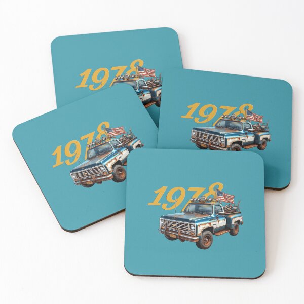 Item preview, VINTAGE 1978 PICKUP TRUCK, AMERICAN TRUCKS, RUSTY OLD WORK TRUCKS designed and sold by classic car craze.